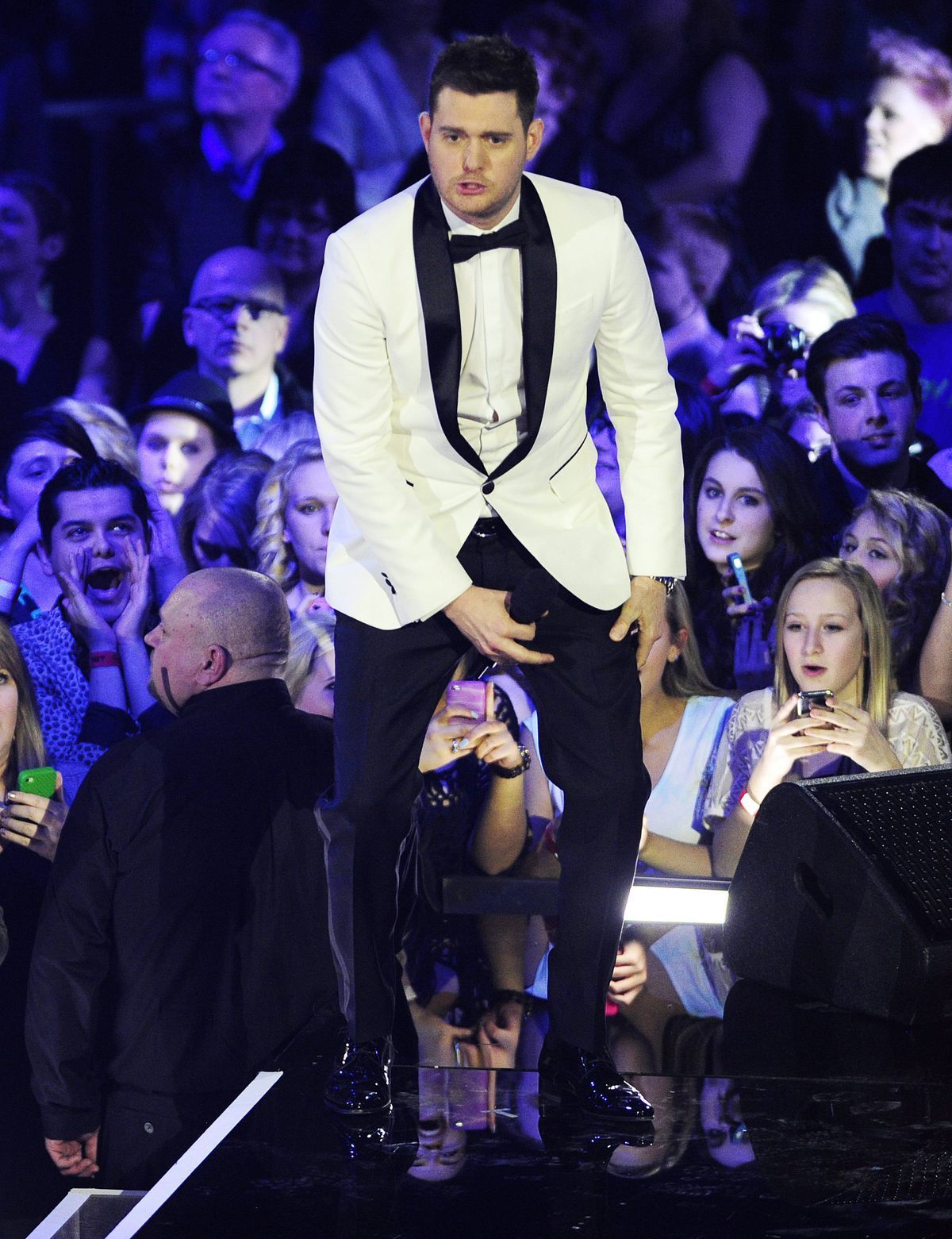 Spevák Michael Buble si už moderovanie vyskúšal...