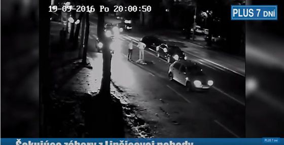 Zábery z nehody Daniela Lipšica.