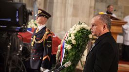 Prezident Kiska na omši: Spoločnosť sa stále nevyrovnala so zlom z 90. rokov 