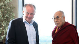 dalajláma, prezident, Andrej Kiska