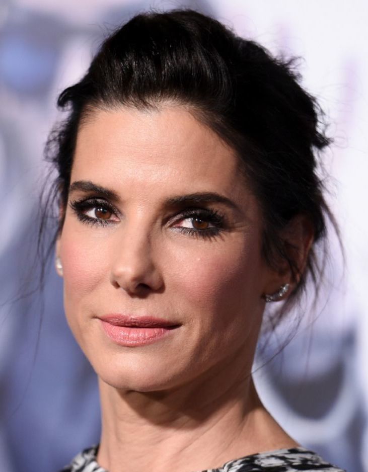Sandra Bullock na premiére filmu...