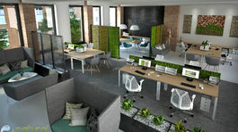 Zeleň na pracovisku prospieva zamestnancom 