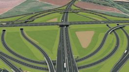 Západ krajiny pretne 8-pruhová diaľnica