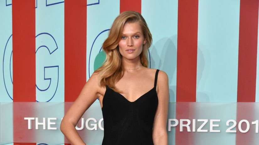 Toni Garrn na akcii Hugo Boss Prize Gala v New...