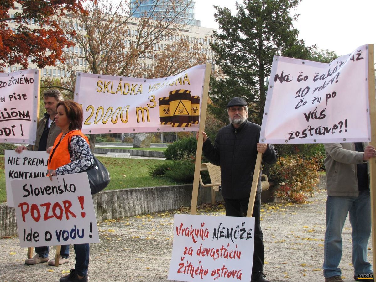 Protestné zhromaždenie proti neriešeniu...