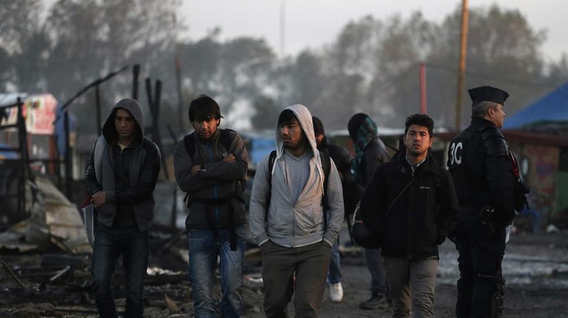 utečenci, Calais