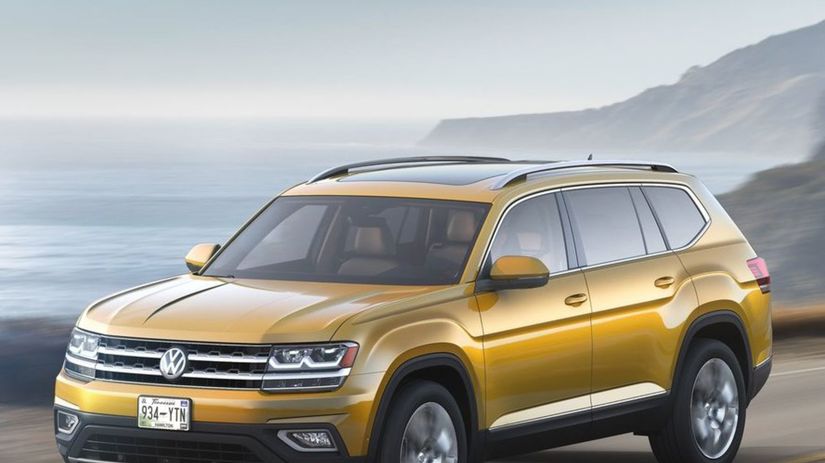 Nowy VW Atlas bazuje na modelu CrossBlue,...