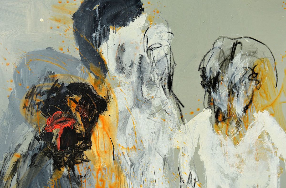 Marek Ormandík: Zrada (detail, z cyklu Stôl)