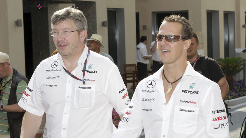 Ross Brawn, Michael Schumacher