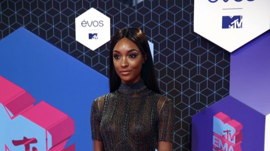 Modelka Jourdan Dunn na vyhlásení cien MTV...