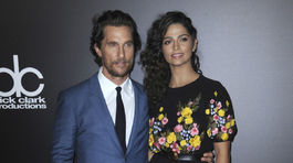 Matthew McConaughey a jeho manželka Camila Alves