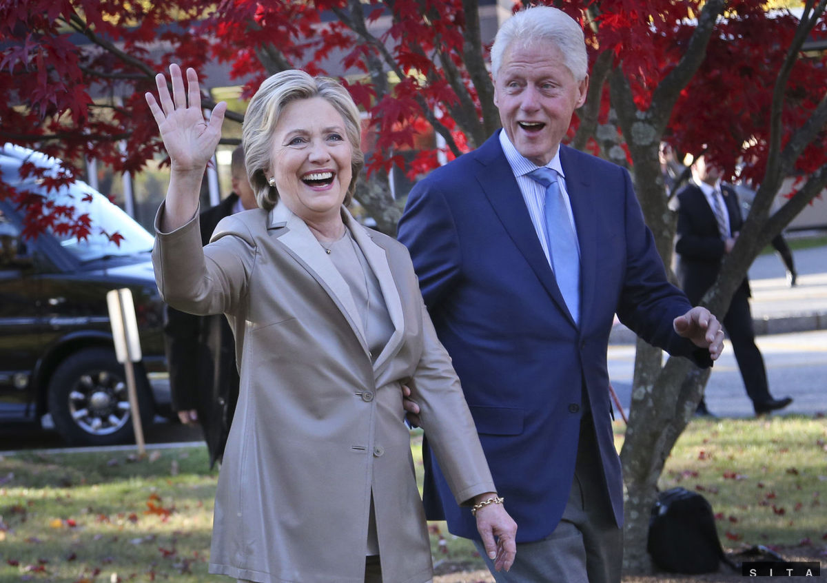 Hillary Clintonová, kandidátka Demokratickej...