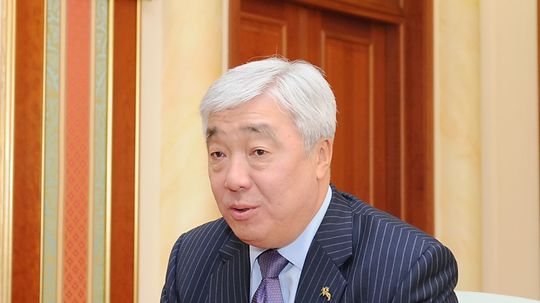 Šéf kazašskej diplomacie Erlan Idrissov.