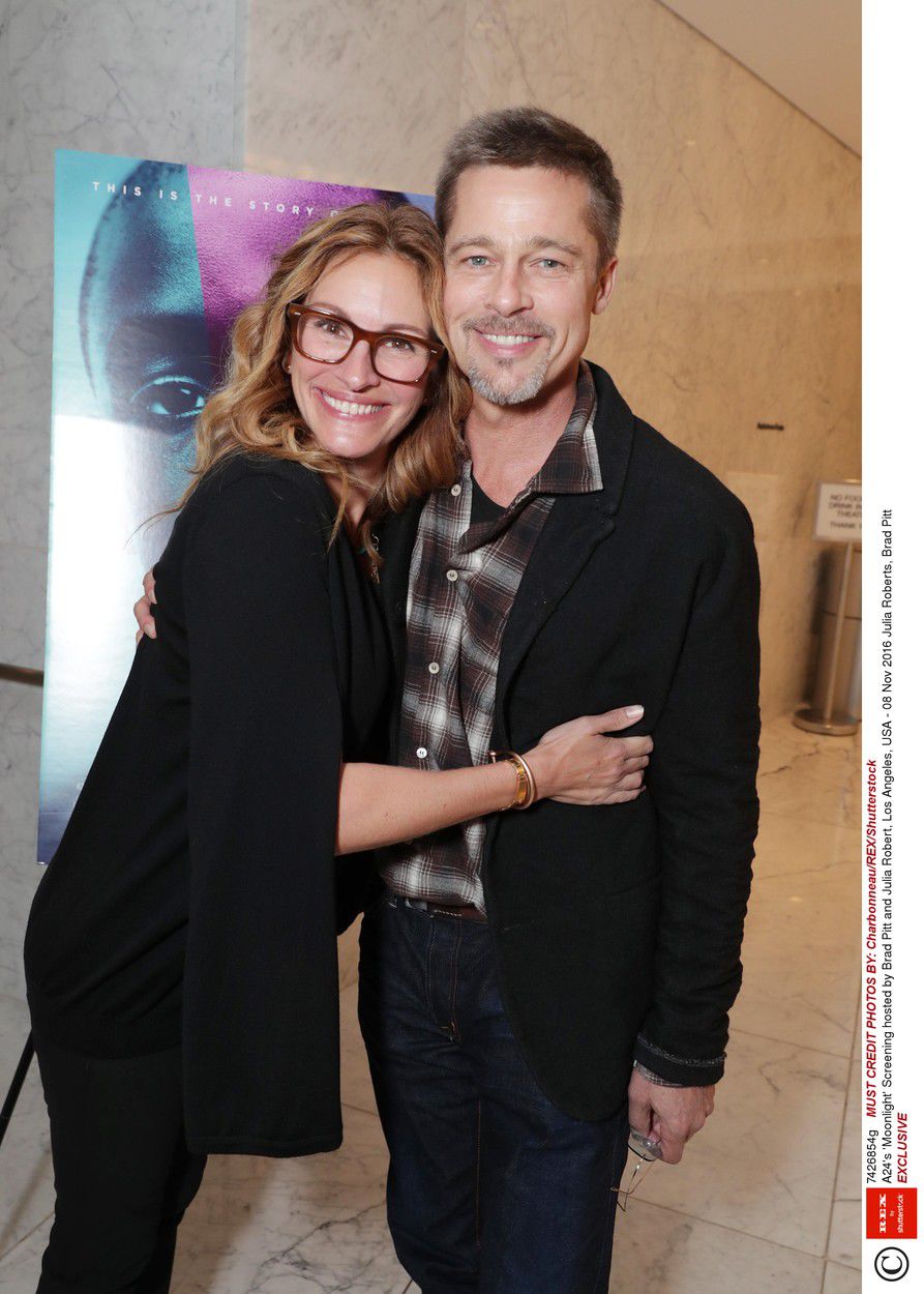Herečka Julia Roberts a jej kolega a kamarát...