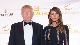 Rok 2014: Melania Trump a Donald Trump