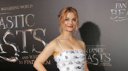  Alison Sudol na premiére filmu Fantastické...