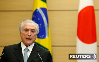 Nový brazílsky prezident Michel Temer čelí...