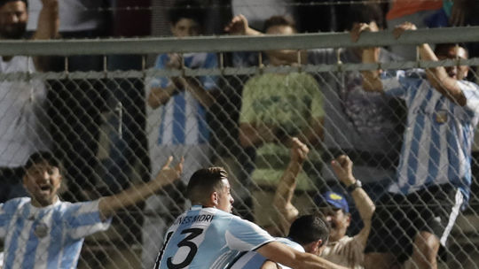 Futbalisti Argentíny.