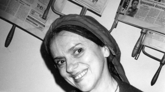 Milka Zimková tentoraz bez klobúka.