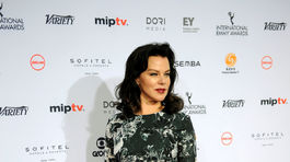 Herečka Debi Mazar na udeľovaní "International...