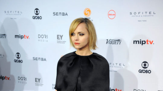 Herečka  Christina Ricci na udeľovaní...