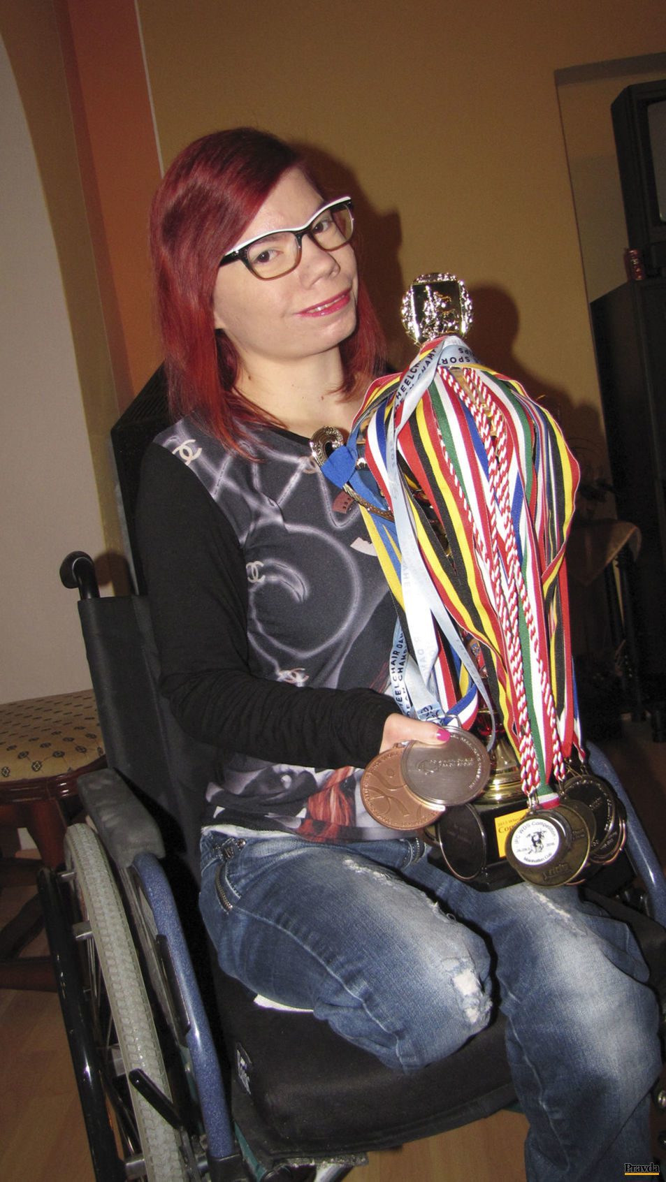 Zbierka medailí.