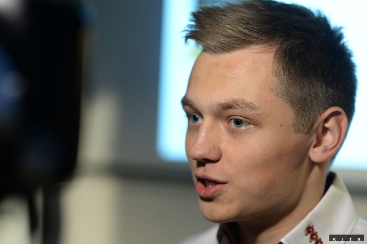 Slovenský automobilový pretekár Matej Homola.