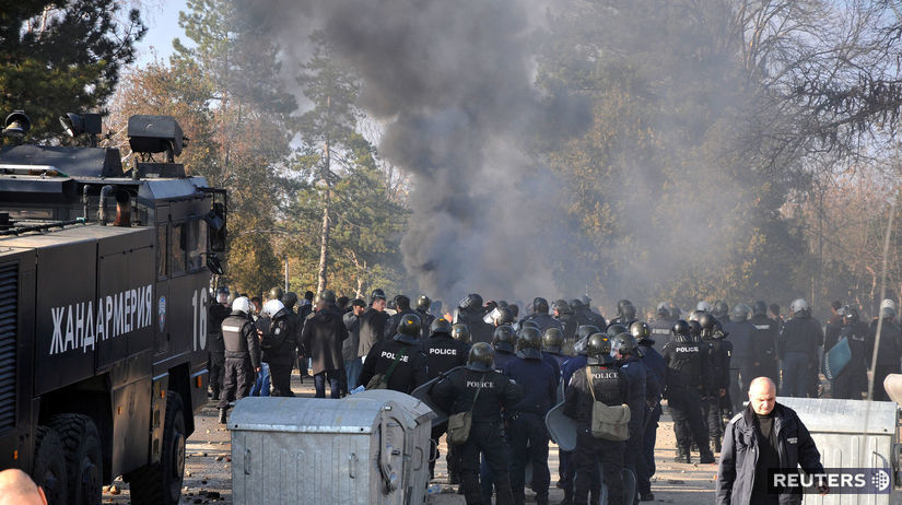 bulharsko, utečenci, tábor, nepokoje