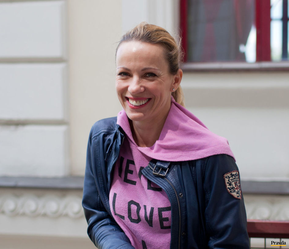 Herečka Diana Mórová.