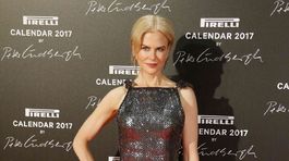 Herečka Nicole Kidman na uvedení kalendára Pirelli.
