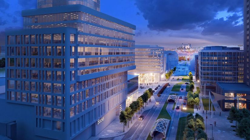 Vizualizácia Eurovea 2.