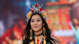 Modelka Liu Wen sa predviedla na prehliadke Victoria's Secret Fashion Show.