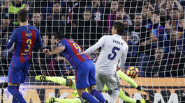 Barcelona mala víťazstvo nad Realom na dosah. Oslavy jej prekazil Ramos