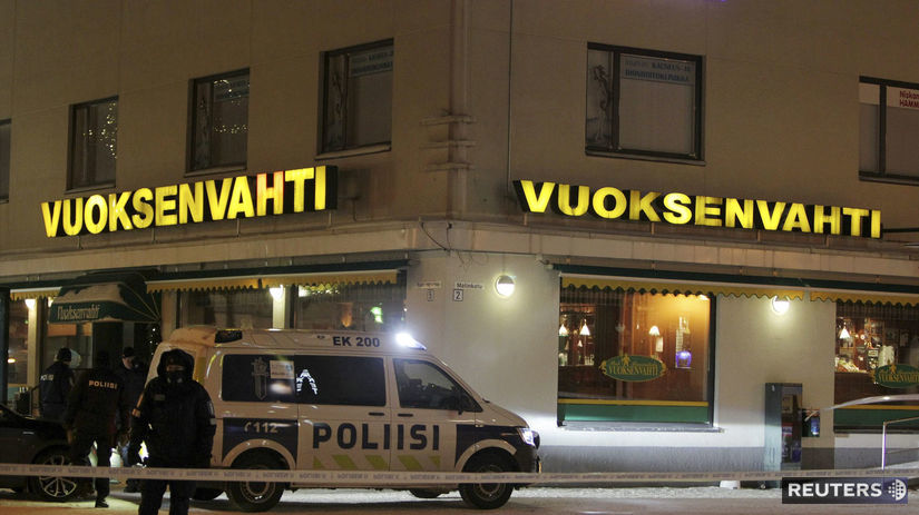 fínsko, streľba, polícia,