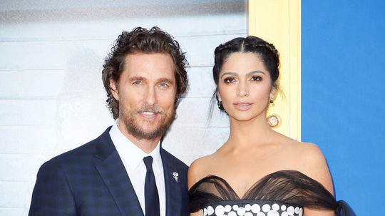 Matthew McConaughey a jeho manželka  Camila...