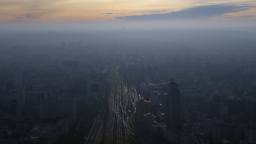 Paríž, znečistenie