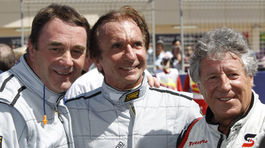 Emerson Fittipaldi, Nigel Mansell, Mario Andretti