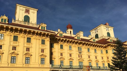 Esterházyho zámok v Eisenstadte.