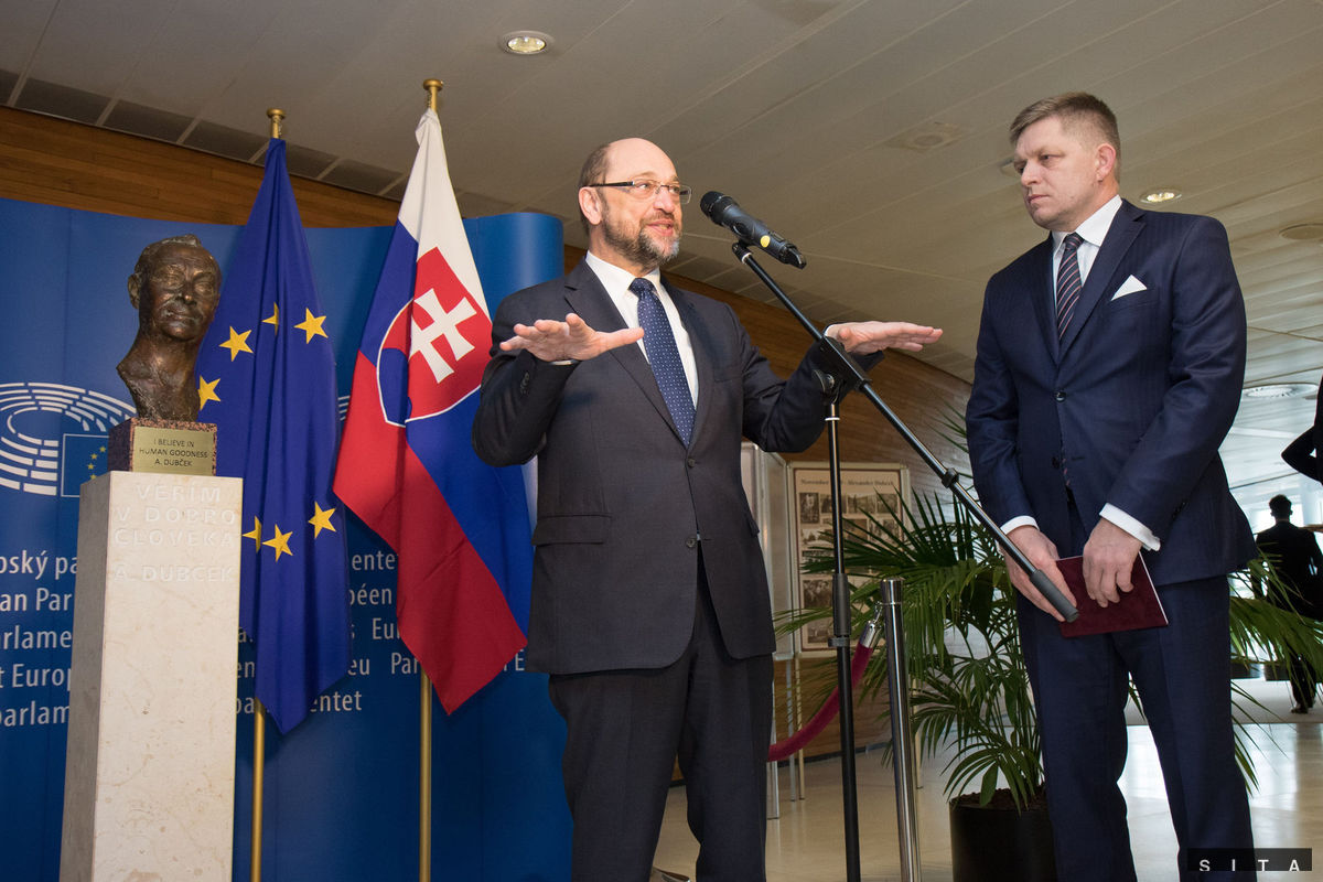 Premiér Robert Fico a predseda Európskeho...