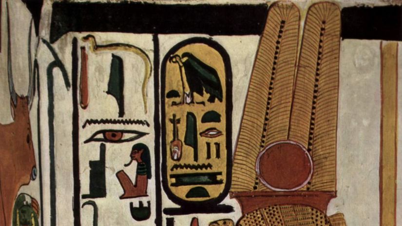 Nefertari, egypt, nástenná maľba