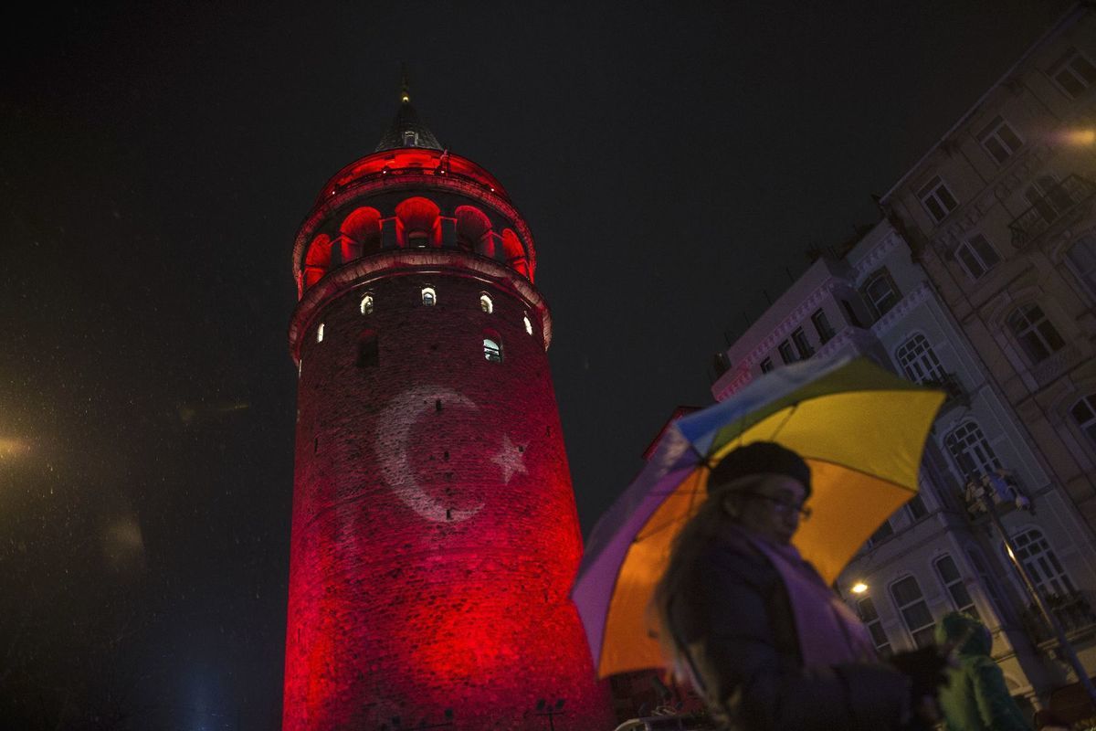 Turecko, Istanbul, veža Galata