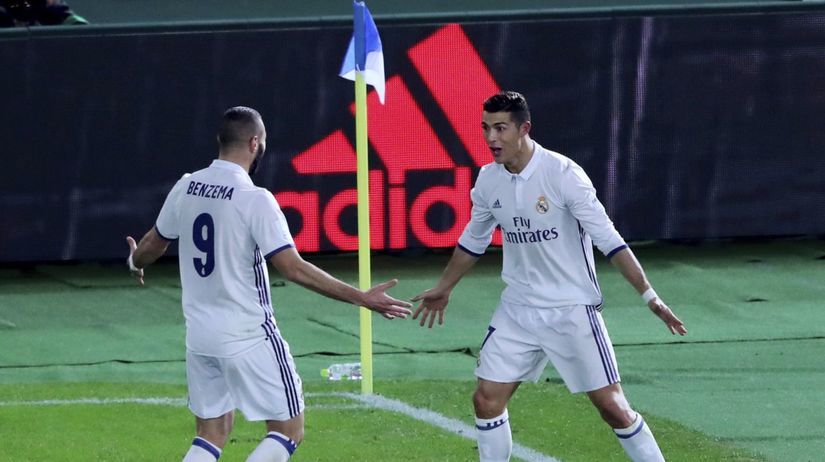 Cristiano Ronaldo, Karim Benzema, Real Madrid