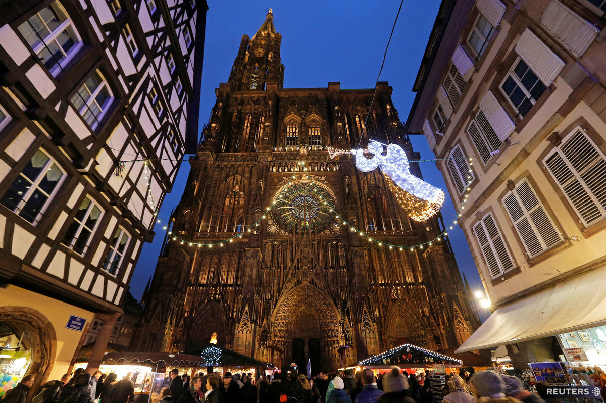 Štrasburg, vianočné trhy, advent