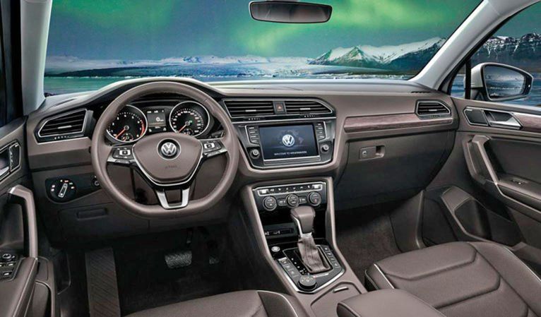 Interiér si Tiguan Allspace požičia zo...