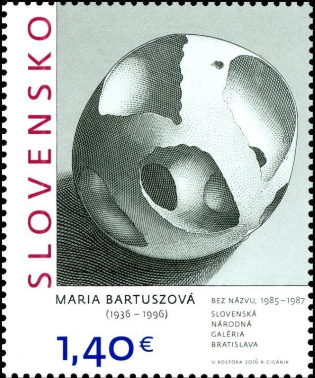 Víťazná známka Umenie: Maria Bartuszová