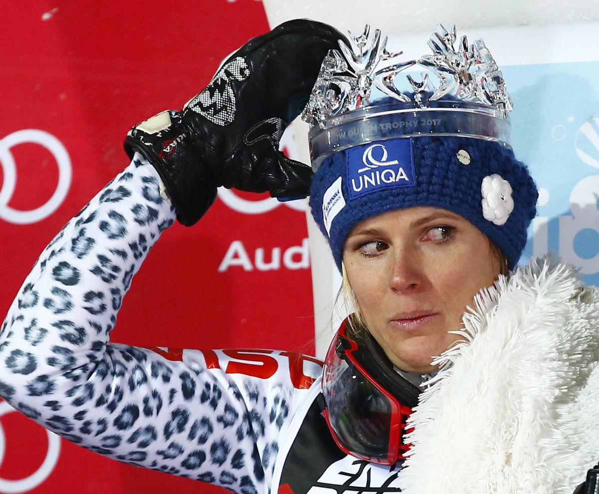 Slovenská lyžiarka Veronika Velez-Zuzulová s...