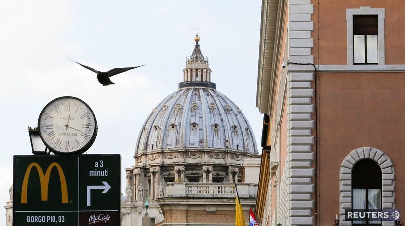 McDonald's tesne vedľa Svätopeterského...