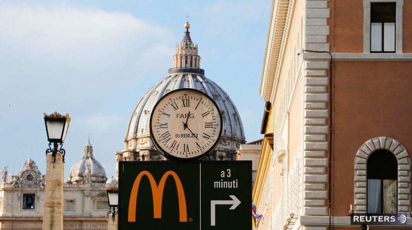 McDonald's, Vatikán, Rím