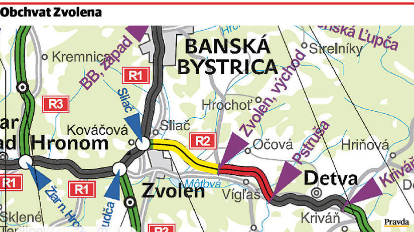 Príprava severnej trasy zvolenského obchvatu je...
