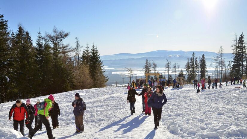 Vysoké Tatry, zimná turistika, zima, sneh, mráz,
